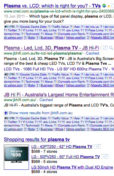 Google Product Search Setup