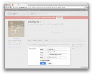 Google+ Brand Pages