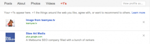 Google+ +1 Images