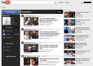 YouTube's New Design