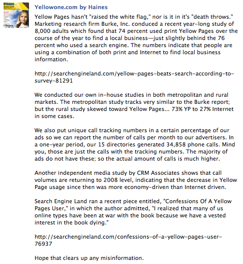 Yellow-Pages-Comment Yellow Pages Blog Comment