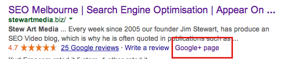 Google My Business Listing