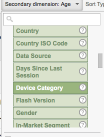 Select Device Category