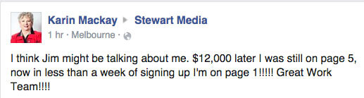 SEO Testimonial