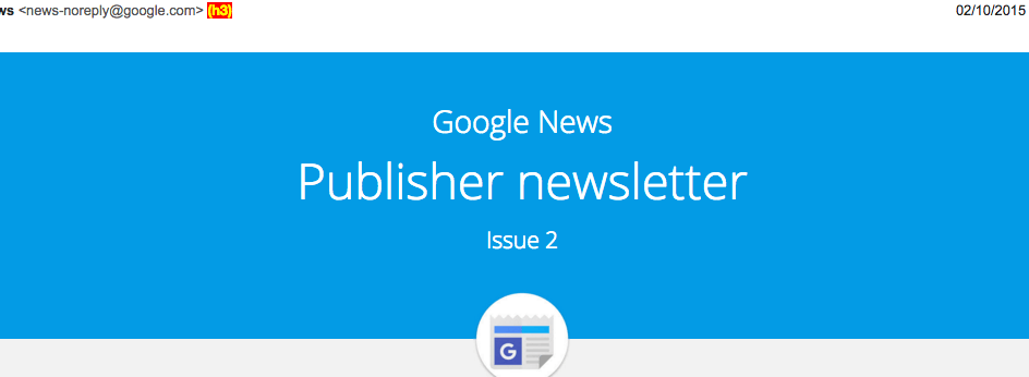 Google News SEO Email